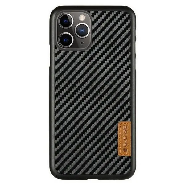 Чехол пластиковая накладка G-CASE Dark Series для iPhone 11 Pro — Черный — фото 1