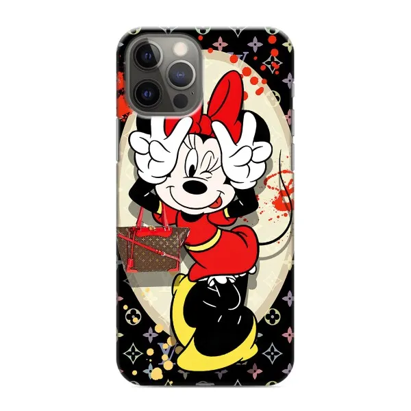 Чехол с принтом «Минни peace» для iPhone 11 Pro