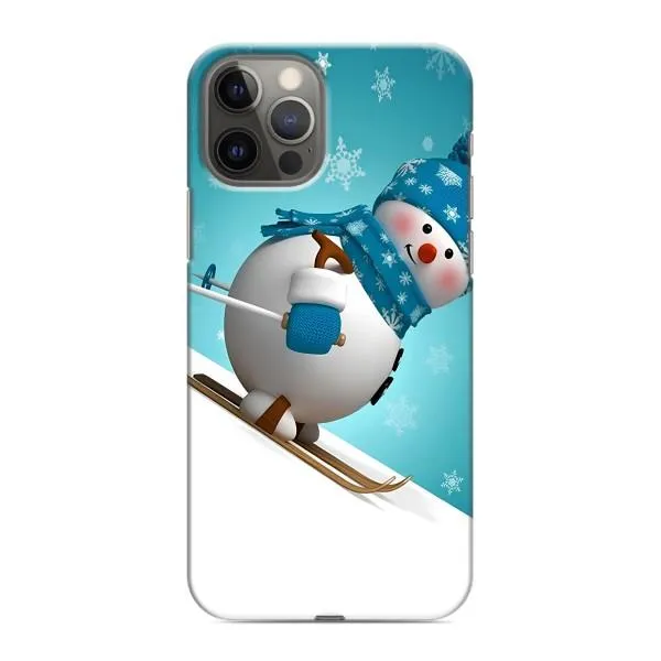 Чехол с принтом «Снеговик на лыжах» для iPhone 11 Pro