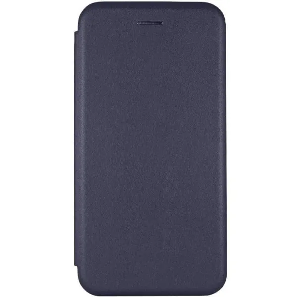 Кожаный чехол-книжка Classy для Apple iPhone 11 (6.1") — Темно-синий Кожаный чехол-книжка Classy для Apple iPhone 11 (6.1") — Темно-синий