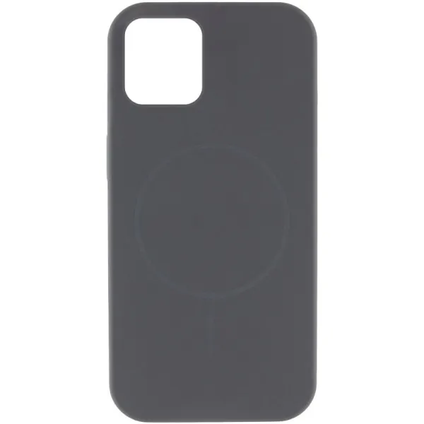 Чехол Silk Full Protective (AA) NO LOGO with Magnetic Fit для Apple iPhone 11 (6.1") — Серый — фото 3