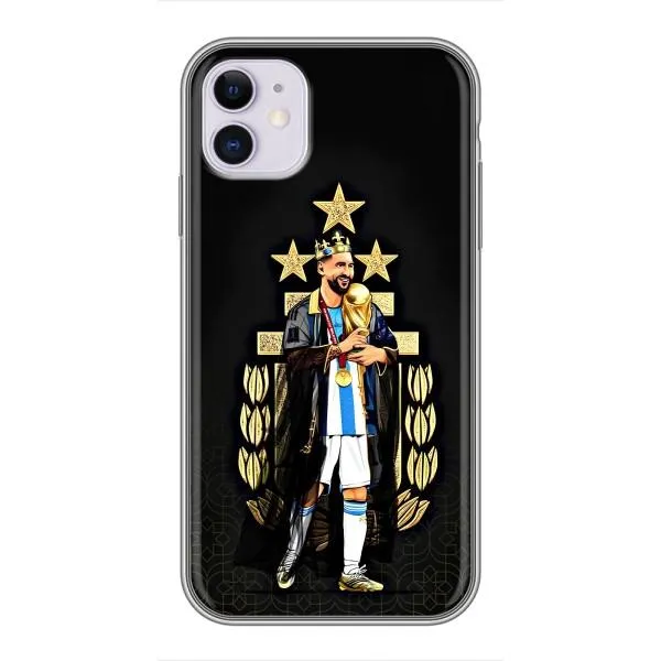 Чехол с принтом «Месси Король» для iPhone 11 Чехол с принтом «Месси Король» для iPhone 11