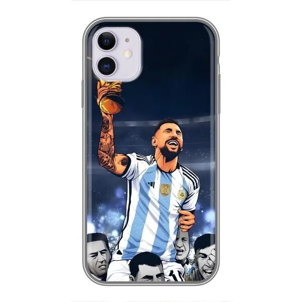 Чехол с принтом «Месси с кубком» для iPhone 11 Чехол с принтом «Месси с кубком» для iPhone 11