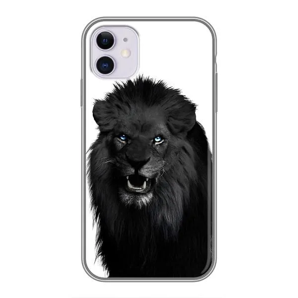 Чехол с принтом «Черный ЛЕВ» для iPhone 11