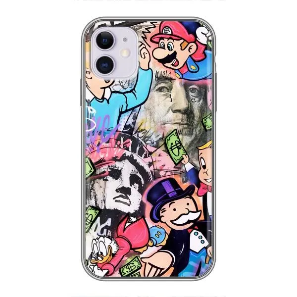 Чехол с принтом «Monopoly man» для iPhone 11