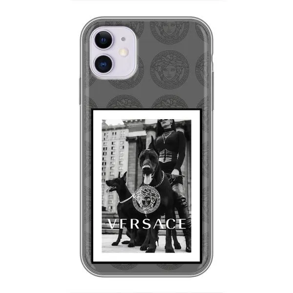 Чехол с принтом «Версаче» для iPhone 11
