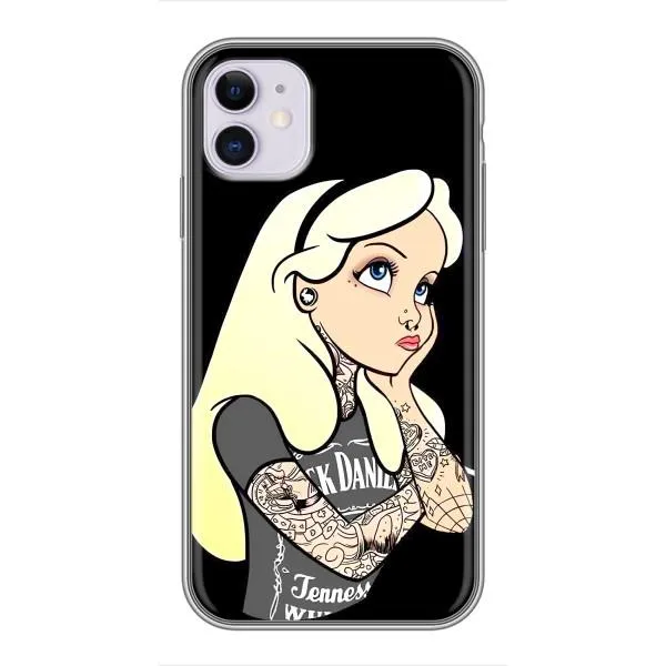 Чехол с принтом «Девочка в тату» для iPhone 11