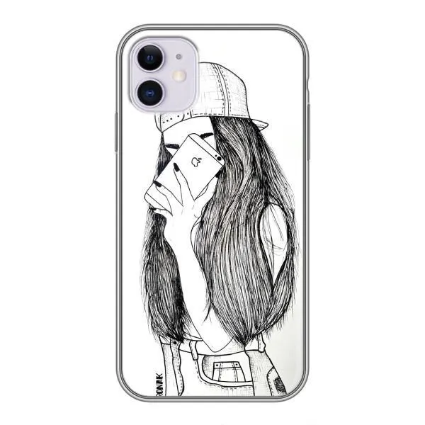 Чехол с принтом «Фото девочки» для iPhone 11