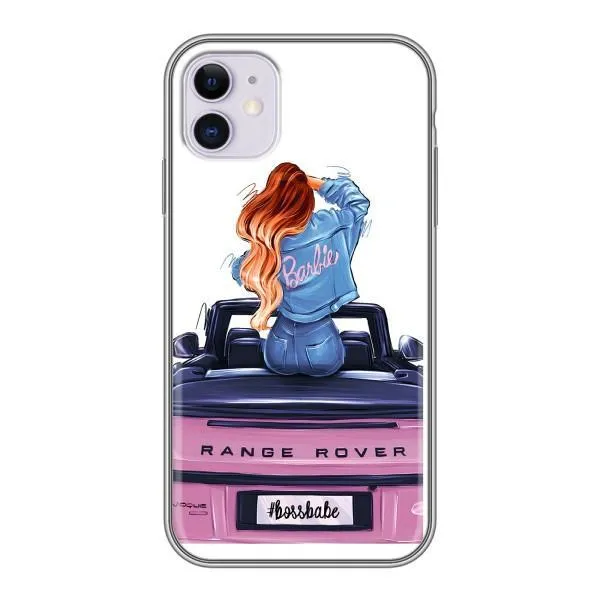 Чехол с принтом «На машине» для iPhone 11