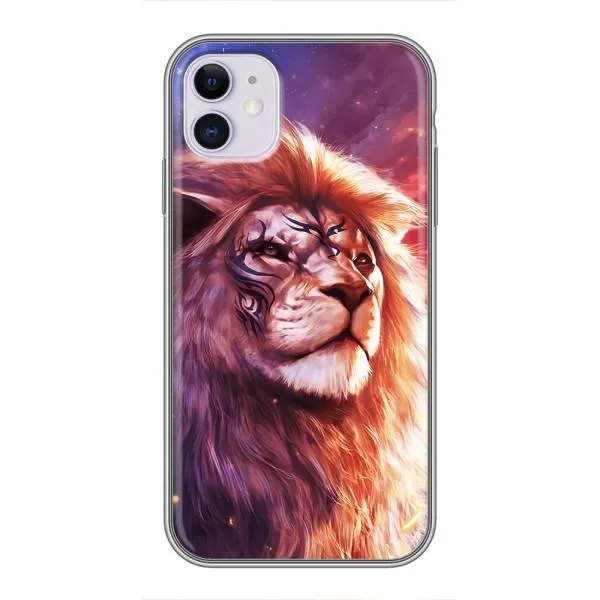 Чехол с принтом «Красочный Лев» для iPhone 11 Чехол с принтом «Красочный Лев» для iPhone 11
