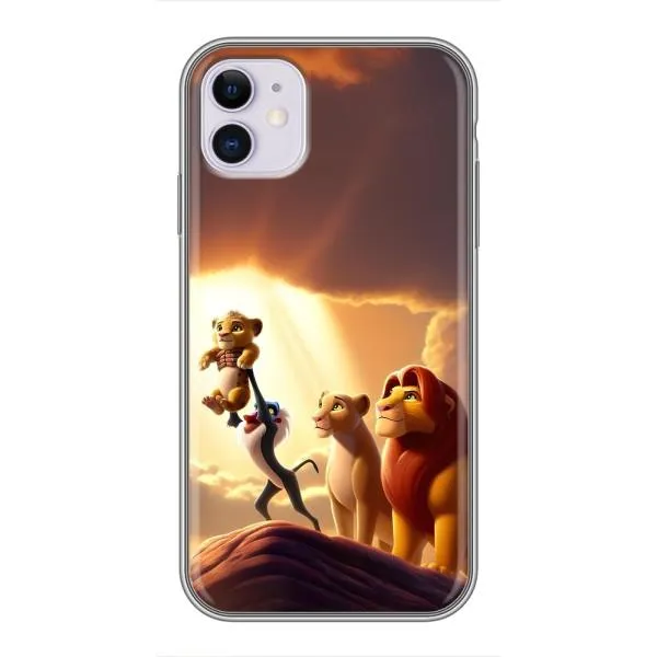 Чехол с принтом «Симба на презентации» для iPhone 11
