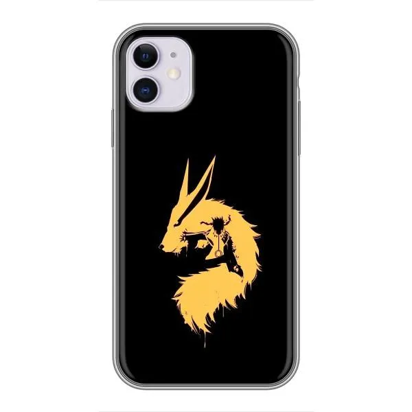 Чехол с принтом «силуэт Курама Наруто» для iPhone 11 Чехол с принтом «силуэт Курама Наруто» для iPhone 11