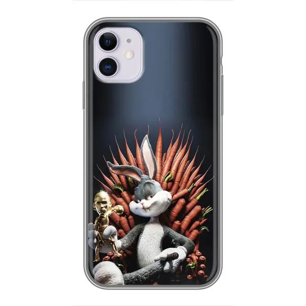 Чехол с принтом «Король Кролик» для iPhone 11 Чехол с принтом «Король Кролик» для iPhone 11
