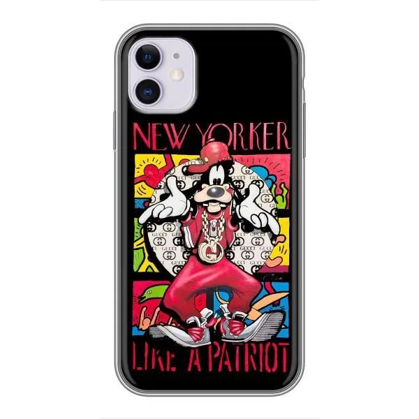 Чехол с принтом «Мультяшный Волк» для iPhone 11 Чехол с принтом «Мультяшный Волк» для iPhone 11