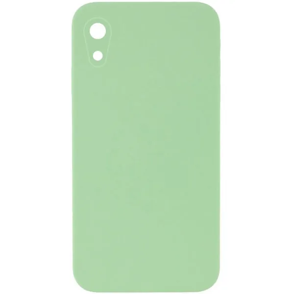 Чехол Silk Square Full Camera Protective (AA) NO LOGO для Apple iPhone XR (6.1") — Мятный Чехол Silk Square Full Camera Protective (AA) NO LOGO для Apple iPhone XR (6.1") — Мятный