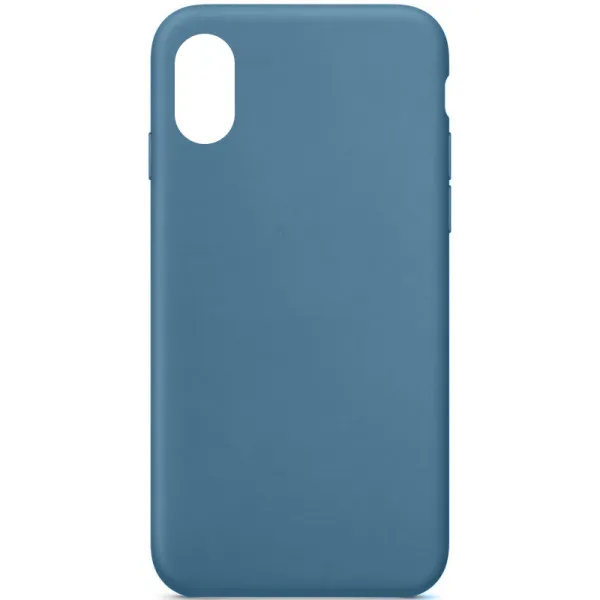 Чехол Silk Full Protective (AA) NO LOGO для Apple iPhone XR (6.1") — Синий — фото 1