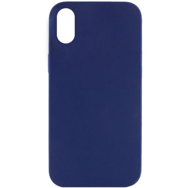 Чехол Silk Full Protective (AA) NO LOGO для Apple iPhone XR (6.1") — Синий — фото 3