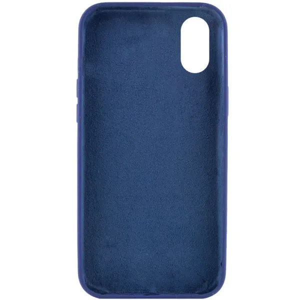 Чехол Silk Full Protective (AA) NO LOGO для Apple iPhone XR (6.1") — Синий — фото 4