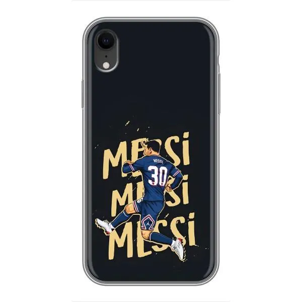 Чехол с принтом «Messi ПСЖ» для iPhone Xr
