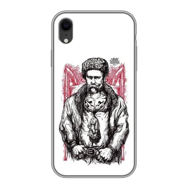 Чехол с принтом «Козак Шевченко» для iPhone Xr