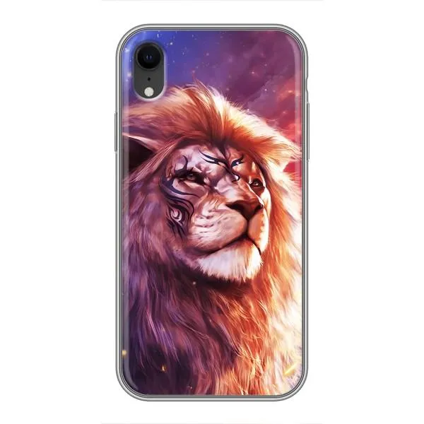 Чехол с принтом «Красочный Лев» для iPhone Xr