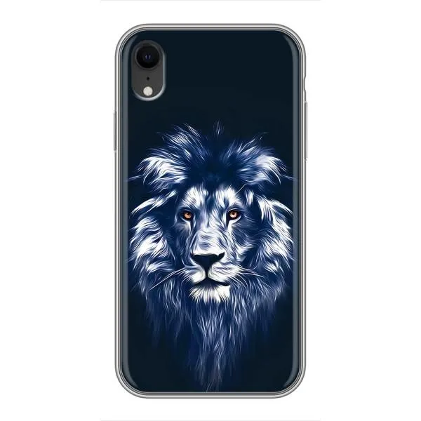 Чехол с принтом «Синий Лев» для iPhone Xr