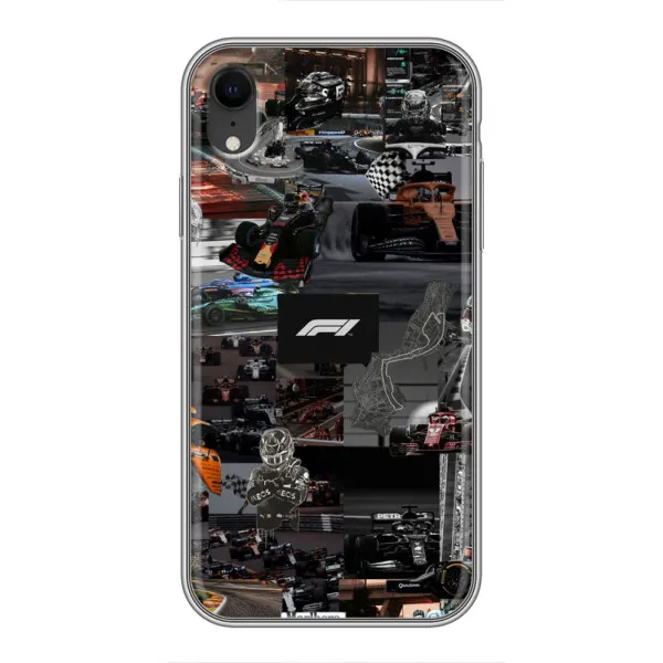 Чехол с принтом «Гоночный коллаж Ф1» для iPhone Xr Чехол с принтом «Гоночный коллаж Ф1» для iPhone Xr
