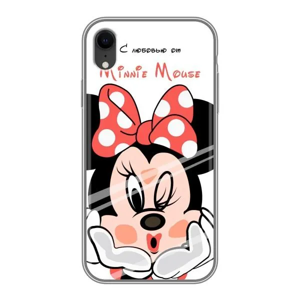 Чехол с принтом «Маус Минни» для iPhone Xr