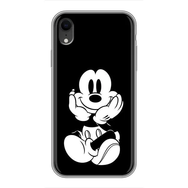 Чехол с принтом «Микки на черном» для iPhone Xr