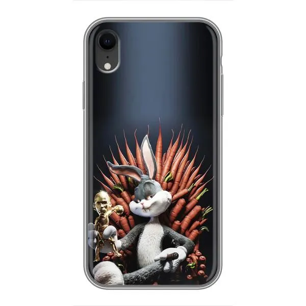Чехол с принтом «Король Кролик» для iPhone Xr