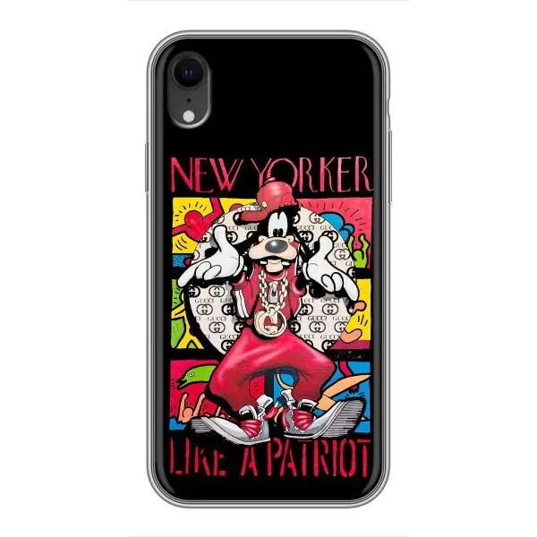 Чехол с принтом «Мультяшный Волк» для iPhone Xr
