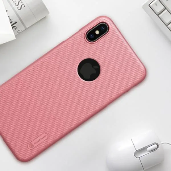 Чехол Nillkin Matte для Apple iPhone XS Max (6.5") — Розовый — фото 2