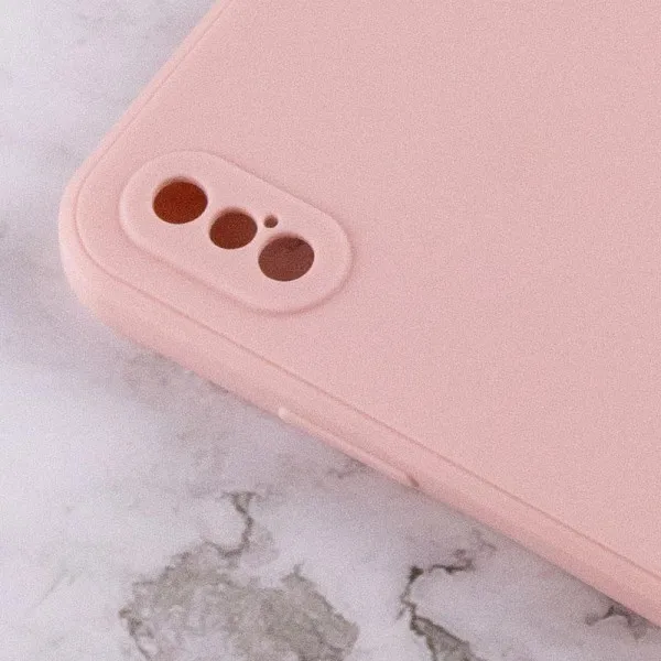 Силиконовый чехол Candy Full Camera для Apple iPhone XS Max (6.5") — Розовый — фото 3 Силиконовый чехол Candy Full Camera для Apple iPhone XS Max (6.5") — Розовый — фото 3