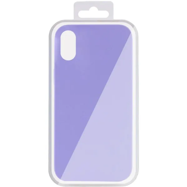Чехол Silk Full Protective (AA) NO LOGO для Apple iPhone XS Max (6.5") — Сиреневый — фото 5 Чехол Silk Full Protective (AA) NO LOGO для Apple iPhone XS Max (6.5") — Сиреневый — фото 5