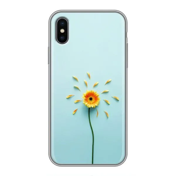 Чехол с принтом «Желтый цветок» для iPhone Xs Max