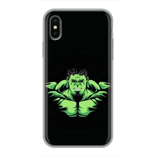 Чехол с принтом «Зелёный Халк» для iPhone Xs Max