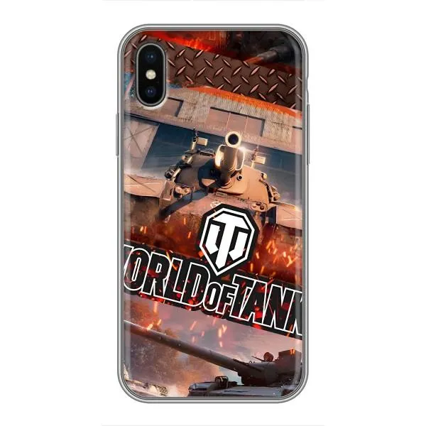 Чехол с принтом «World of Tanks» для iPhone Xs Max