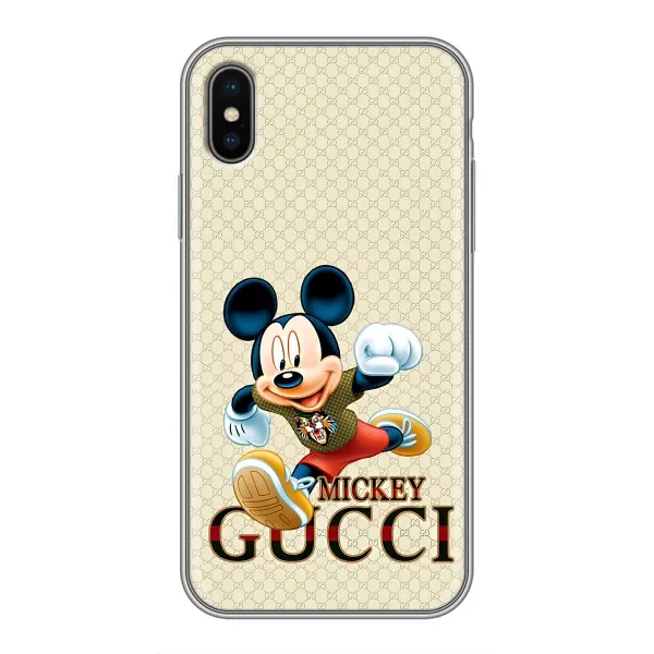 Чехол с принтом «Mikki Gucci» для iPhone Xs Max