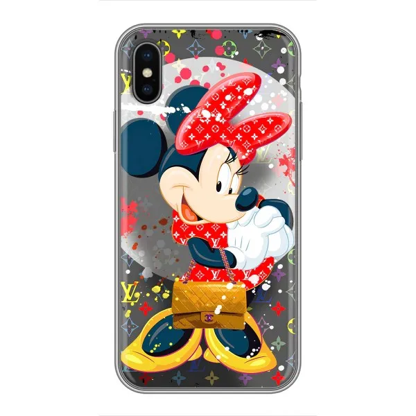 Чехол с принтом «Minni с бантиком» для iPhone Xs Max