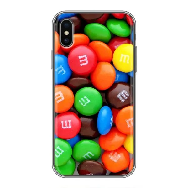 Чехол с принтом «MM's» для iPhone Xs Max Чехол с принтом «MM's» для iPhone Xs Max