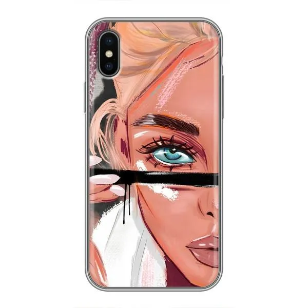 Чехол с принтом «Макияж» для iPhone Xs Max Чехол с принтом «Макияж» для iPhone Xs Max