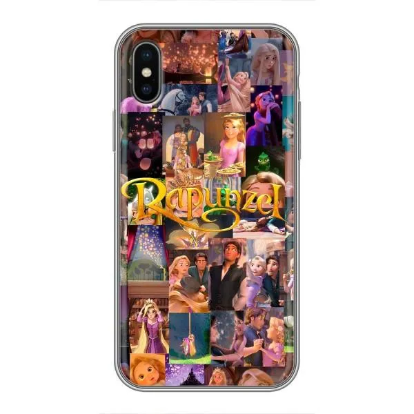 Чехол с принтом «Коллаж Рапунцель» для iPhone Xs Max