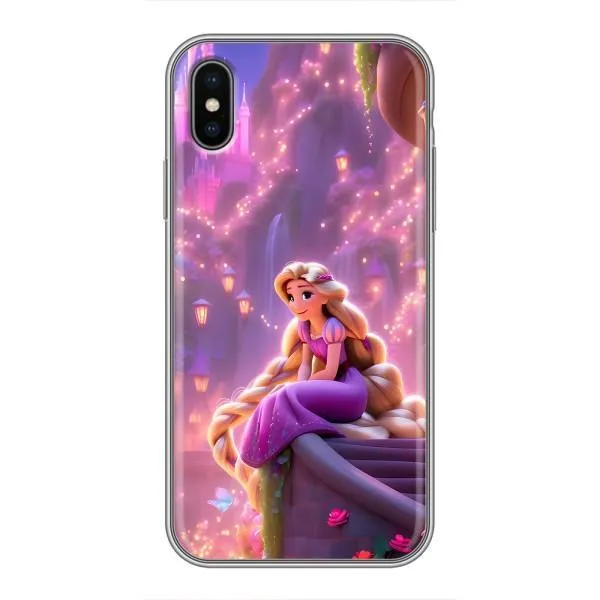 Чехол с принтом «Рапунцель в замке» для iPhone Xs Max