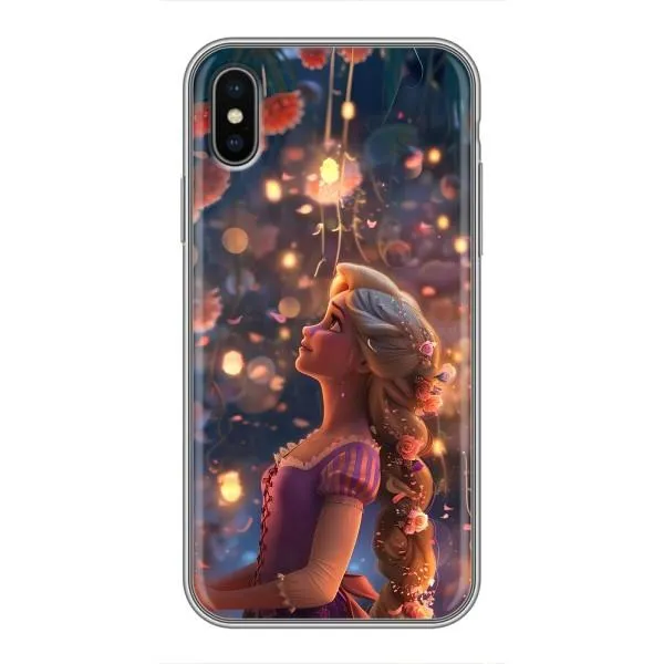Чехол с принтом «Рапунцель фонарики» для iPhone Xs Max