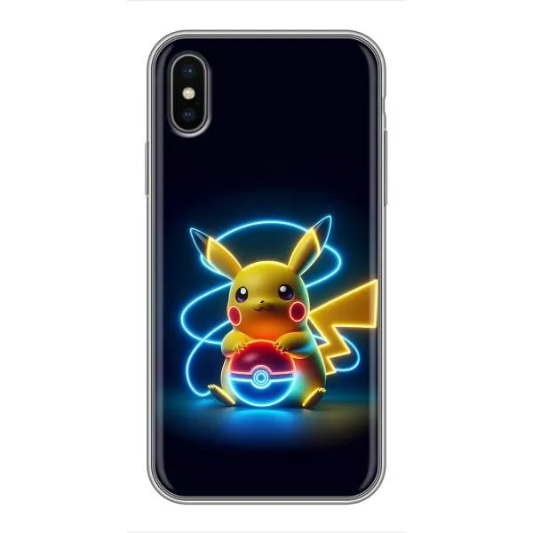 Чехол с принтом «Покемон» для iPhone Xs Max