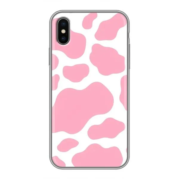 Чехол с принтом «Розовый принт» для iPhone Xs Max