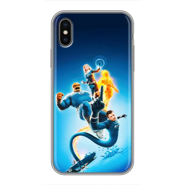 Чехол с принтом «Герои Фантастическая Четверка» для iPhone Xs Max Чехол с принтом «Герои Фантастическая Четверка» для iPhone Xs Max