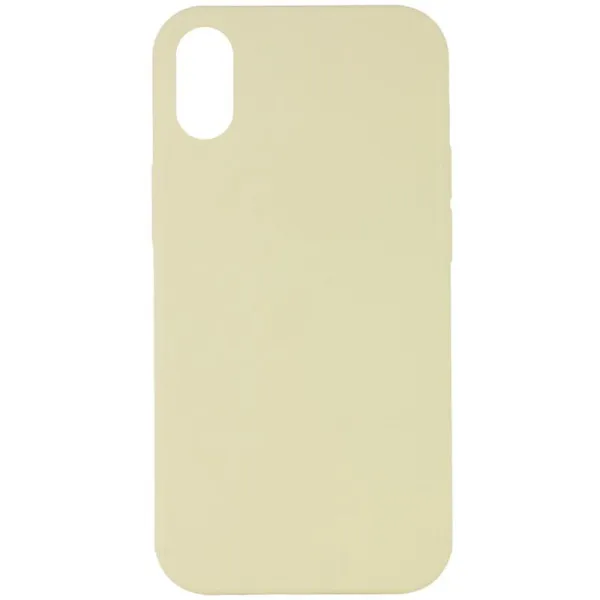 Чехол Silk Full Protective (AA) NO LOGO для Apple iPhone X / XS (5.8") — Желтый — фото 3