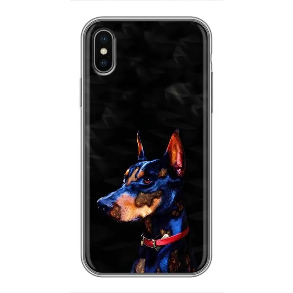 Чехол с принтом «Собака» для iPhone Xs