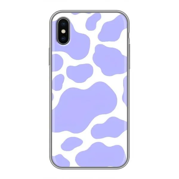 Чохол з принтом «Фіолетова Бурьонка» для iPhone Xs